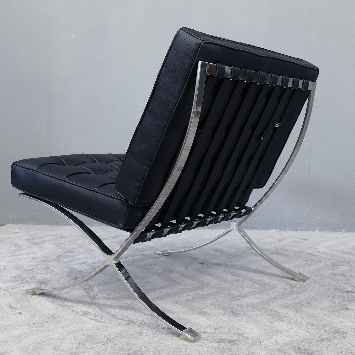 Relax Sessel mit Fußteil Ottoman Design Klassiker Couch Leder