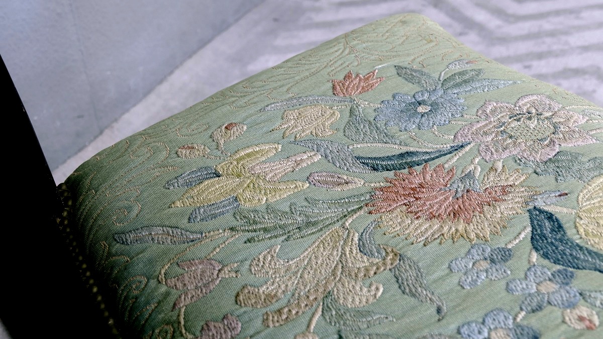 Stuhlset 2 Stück Stuhl Stühle Mahagoni Antik um 1890