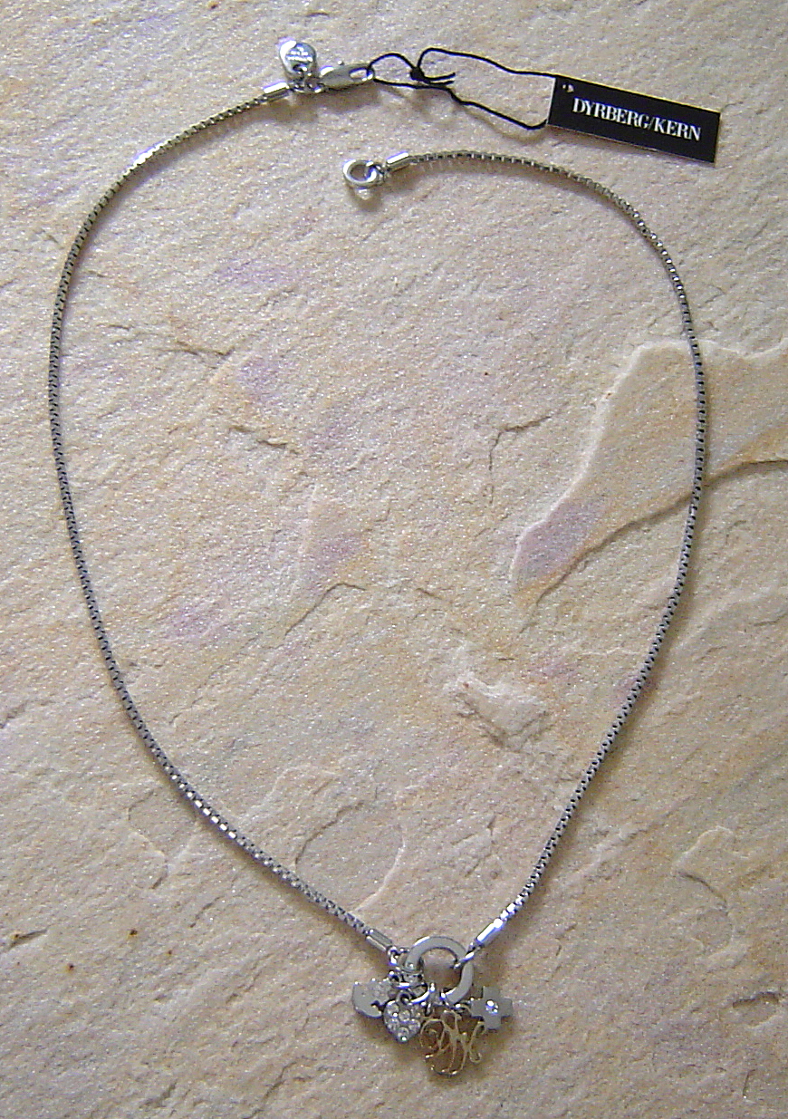 Dyrberg Kern Kette JANET R  CRYSTAL