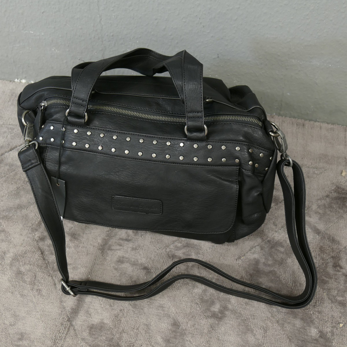 Tasche Handtasche Shopper Bag Vanessa Boston Black Fritzi aus Preußen