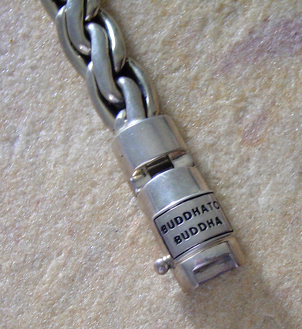 Buddha to Buddha Armband Kadek Unisex 925 Sterling Silver XL Sonderlänge 23 cm