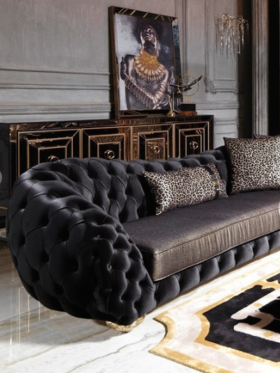Sofa - die Schwarze Perle