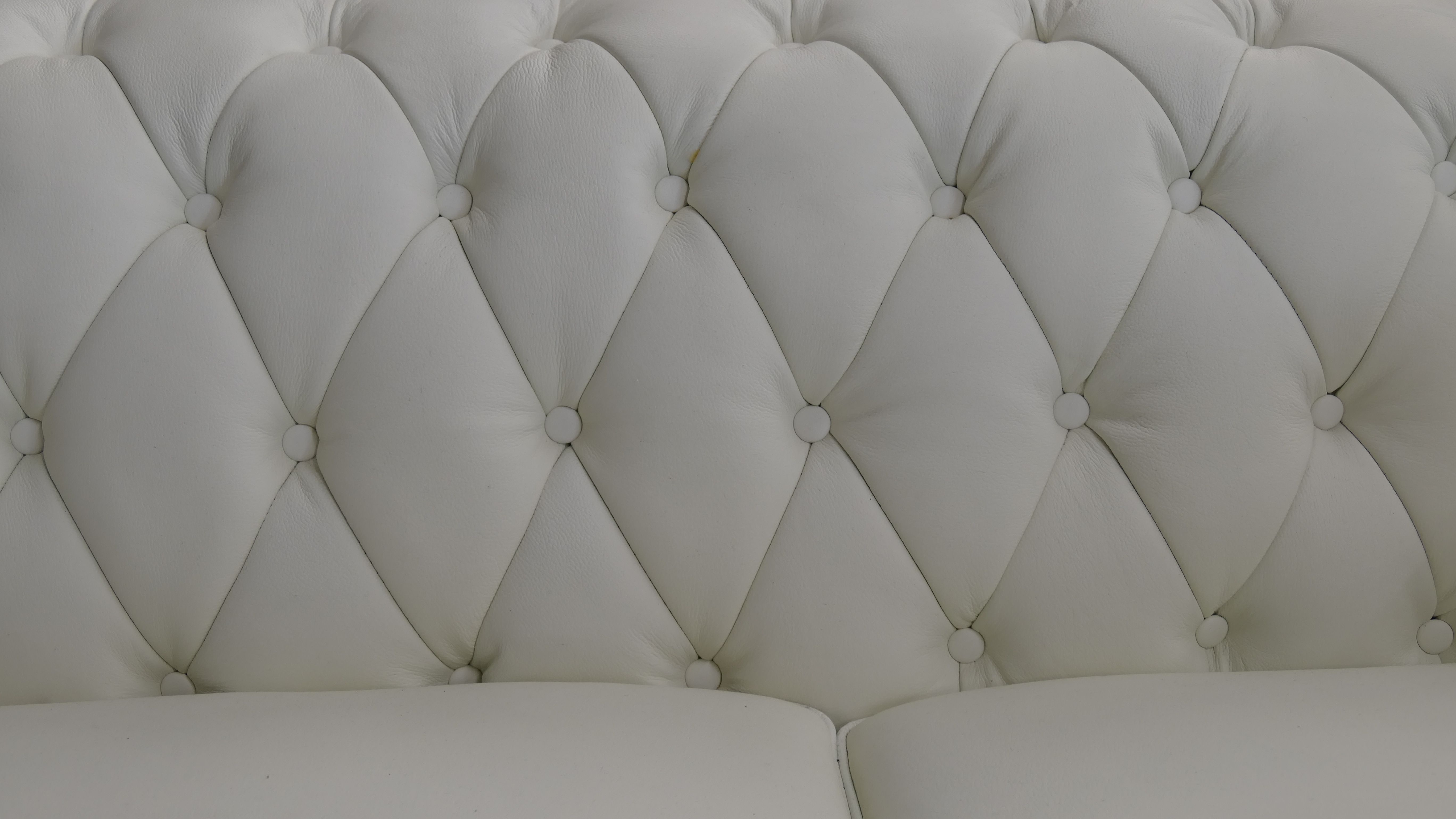 Sofa Couch Set Chesterfield Palazzo 2- Sitzer , 3-Sitzer Farbe L10 white