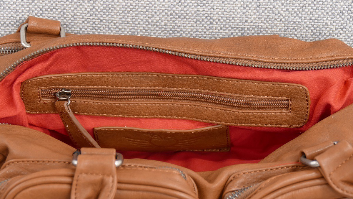 Handtasche Shopper Bag Dagmar Boston Cognac Fritzi aus Preußen