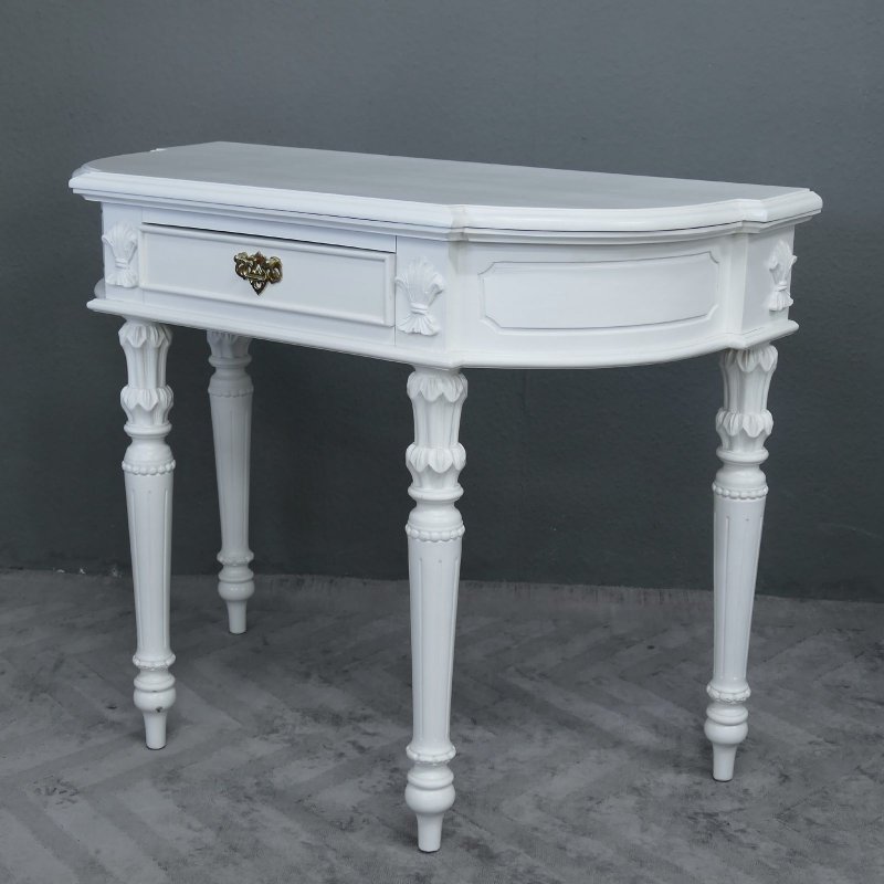 Englische Konsole Mahagoni ein Blickfang Farbe: Excellent white