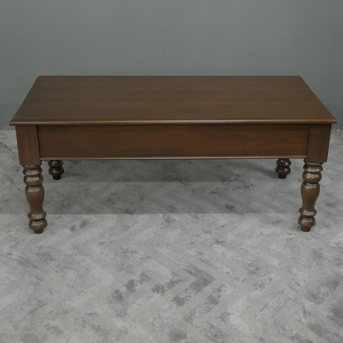 Tisch Couchtisch Mahagoni Kolonialstil Farbe brown Walnuss