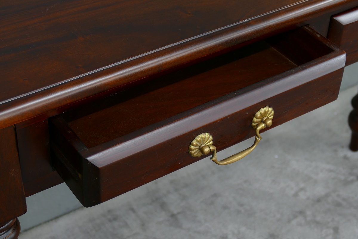 Englische Konsole Mahagoni Diele Garderobe Louis Stil