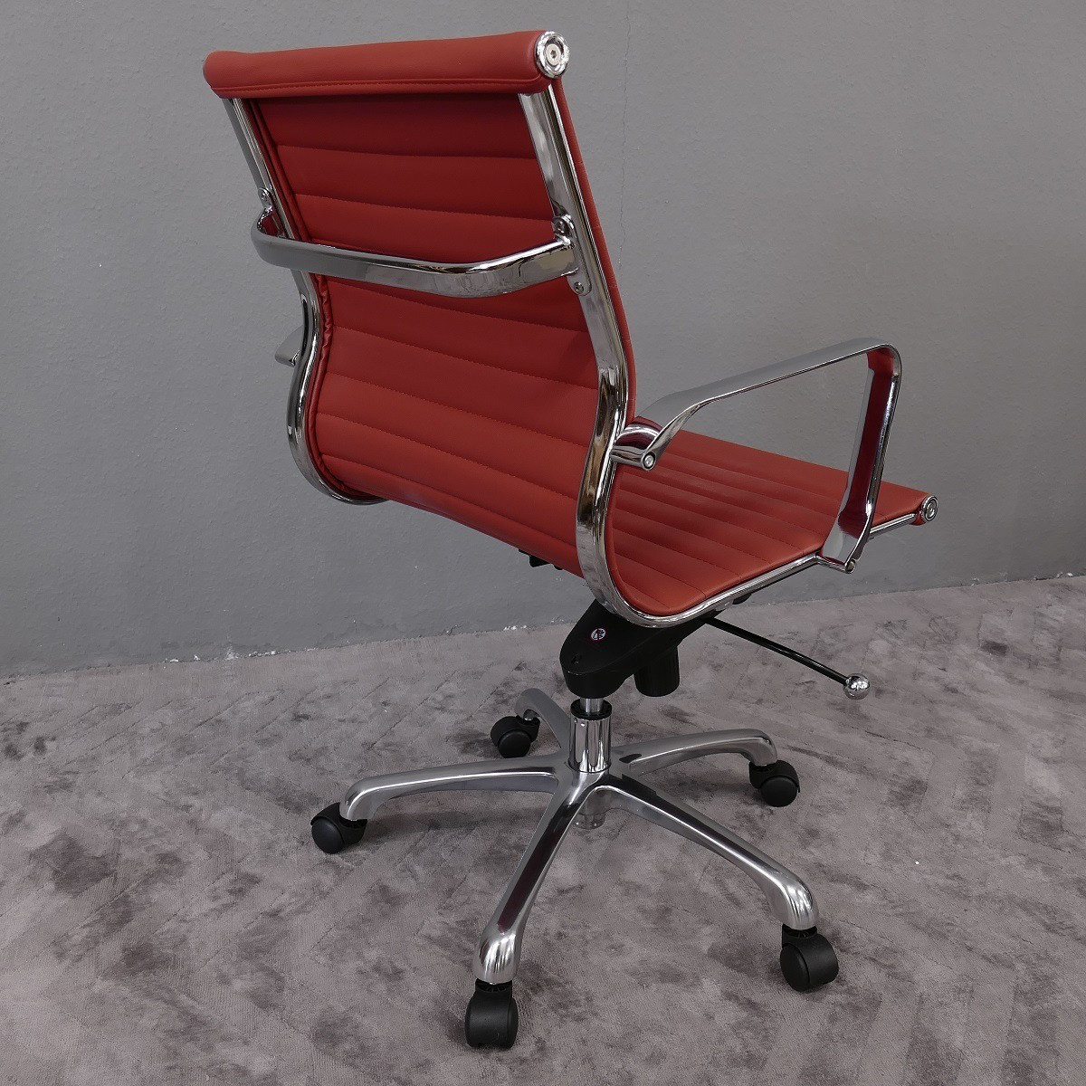 Büro Bürostuhl Schreibtischstuhl Schreibtischsessel Chefsessel Farbe rot