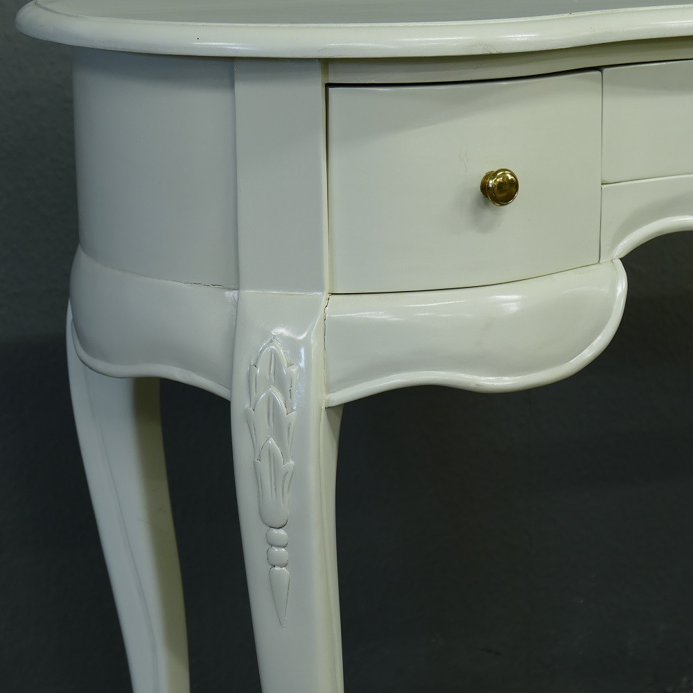 Englische Konsole Mahagoni Handarbeit excellent white