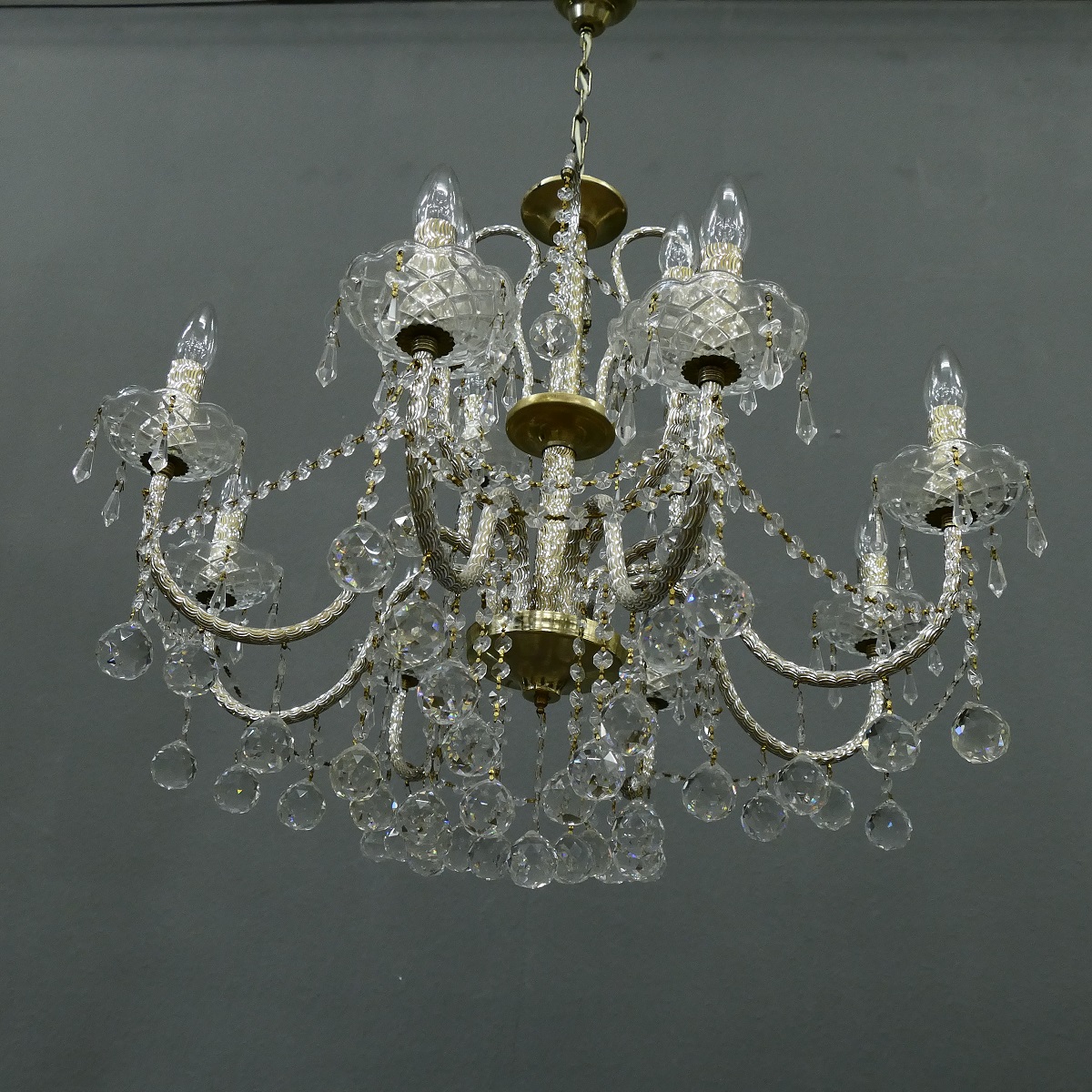 Ausstellungsstück Leuchte Deckenlampe Kronleuchter Lüster Durchm. 70, Höhe 55 cm