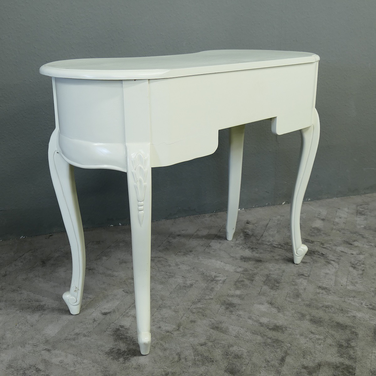 Englische Konsole Mahagoni Handarbeit excellent white