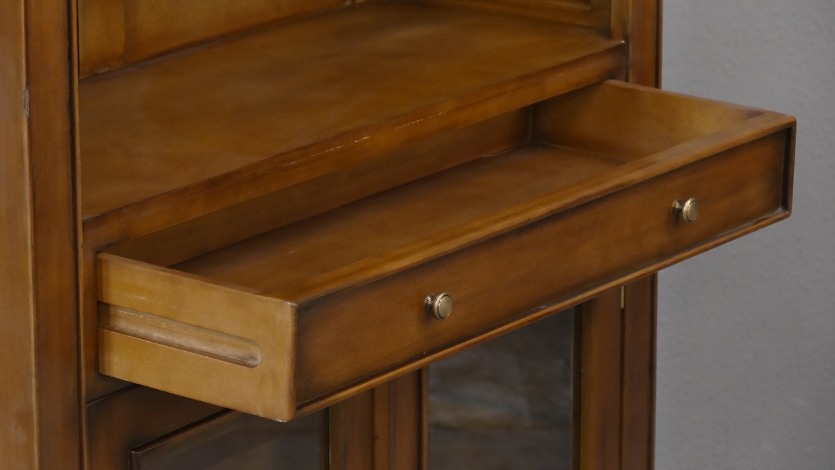 Buchregal Bücherschrank Bücherregal Regal Mahagoni 210 x 100 cm