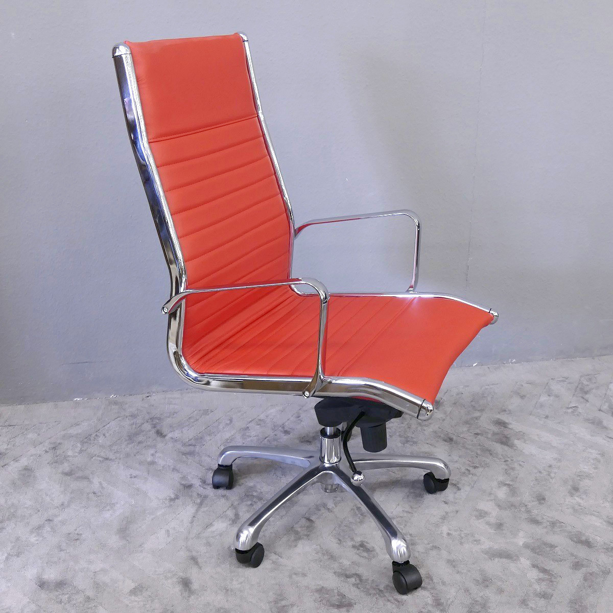 Büro Bürostuhl Schreibtischstuhl Schreibtischsessel Chefsessel Farbe rot