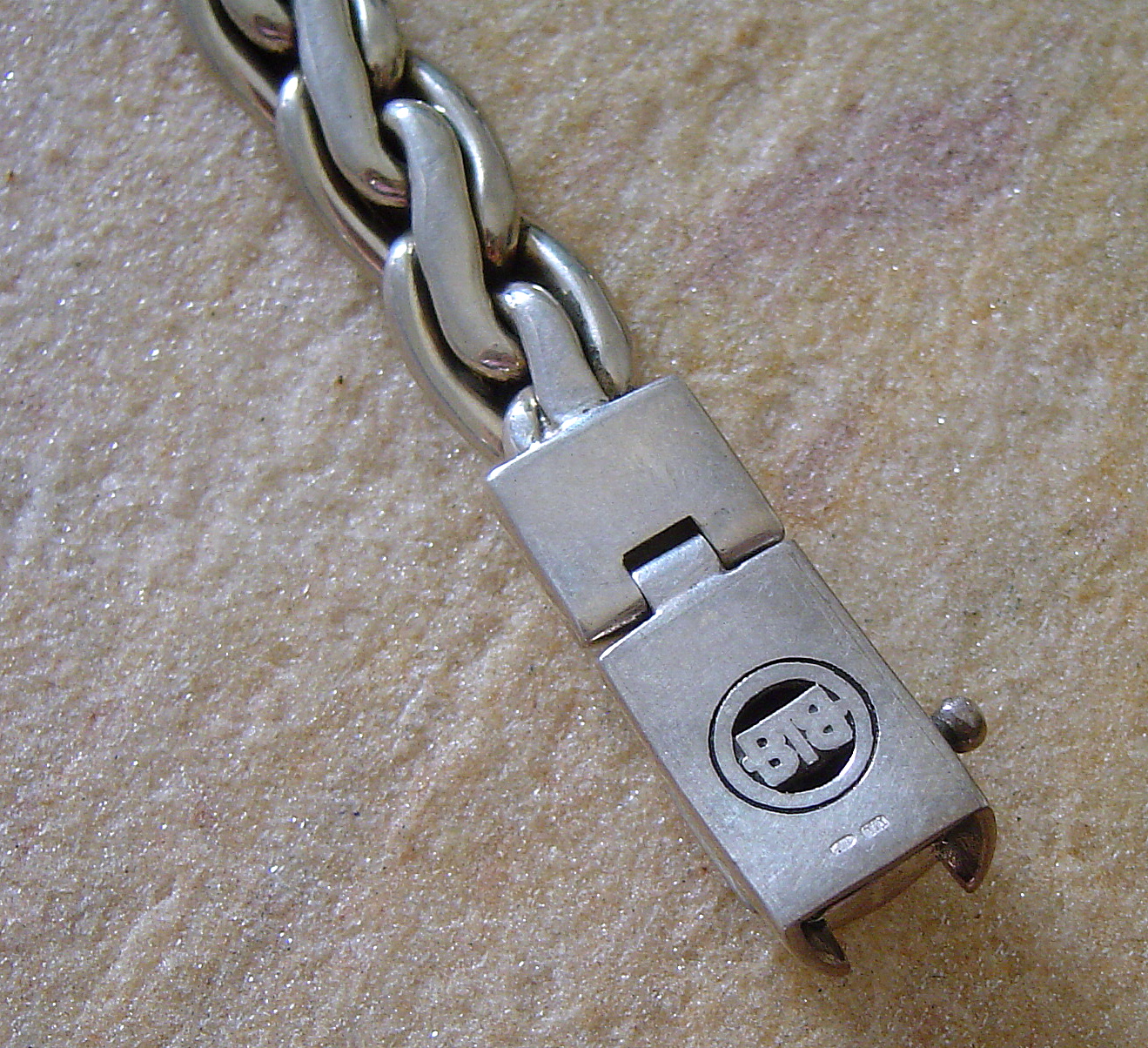 Buddha to Buddha Armband Kadek Unisex 925 Sterling Silver XL Sonderlänge 23 cm