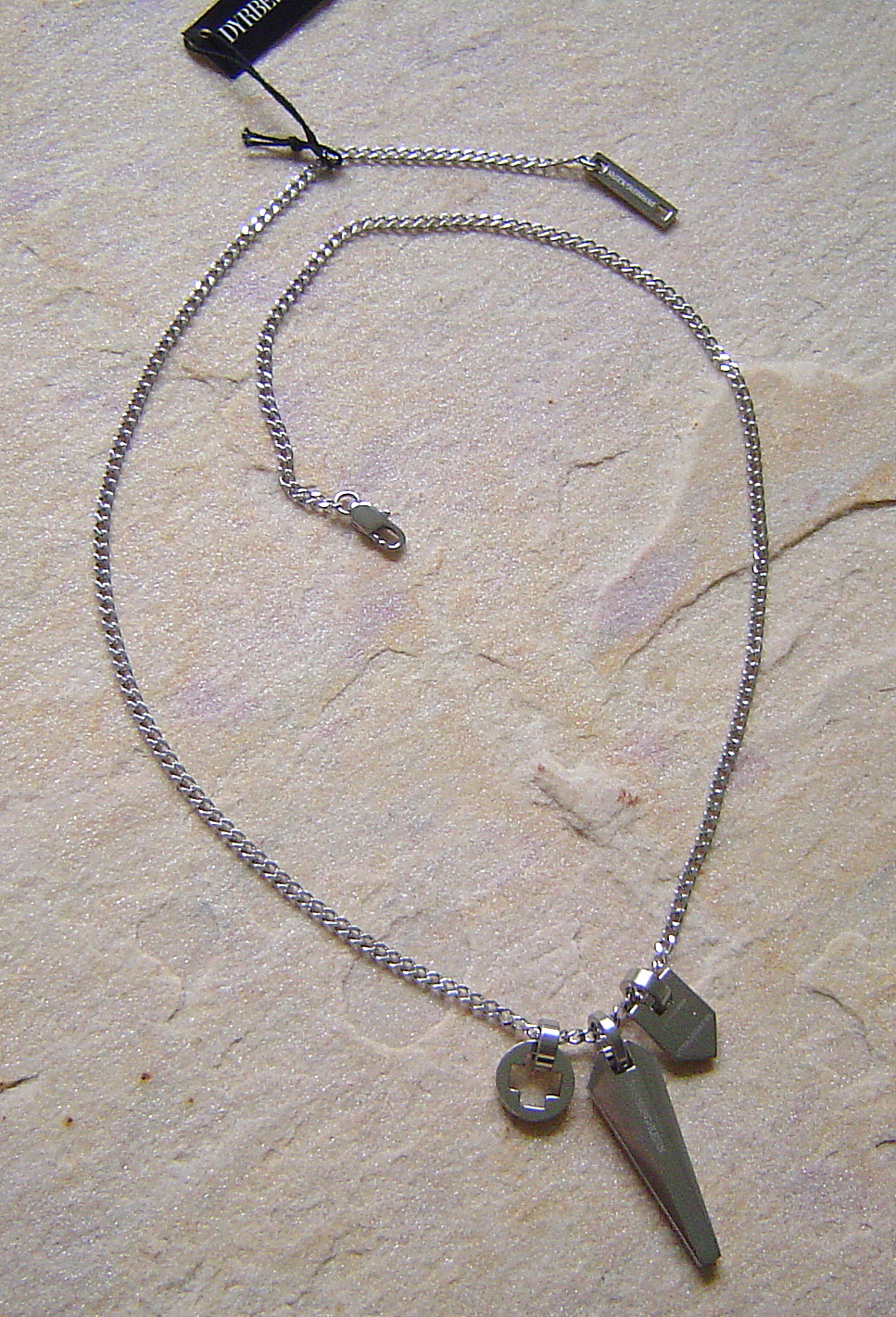 Dyrberg Kern DK man Kette mit Anhänger Caistor Steel