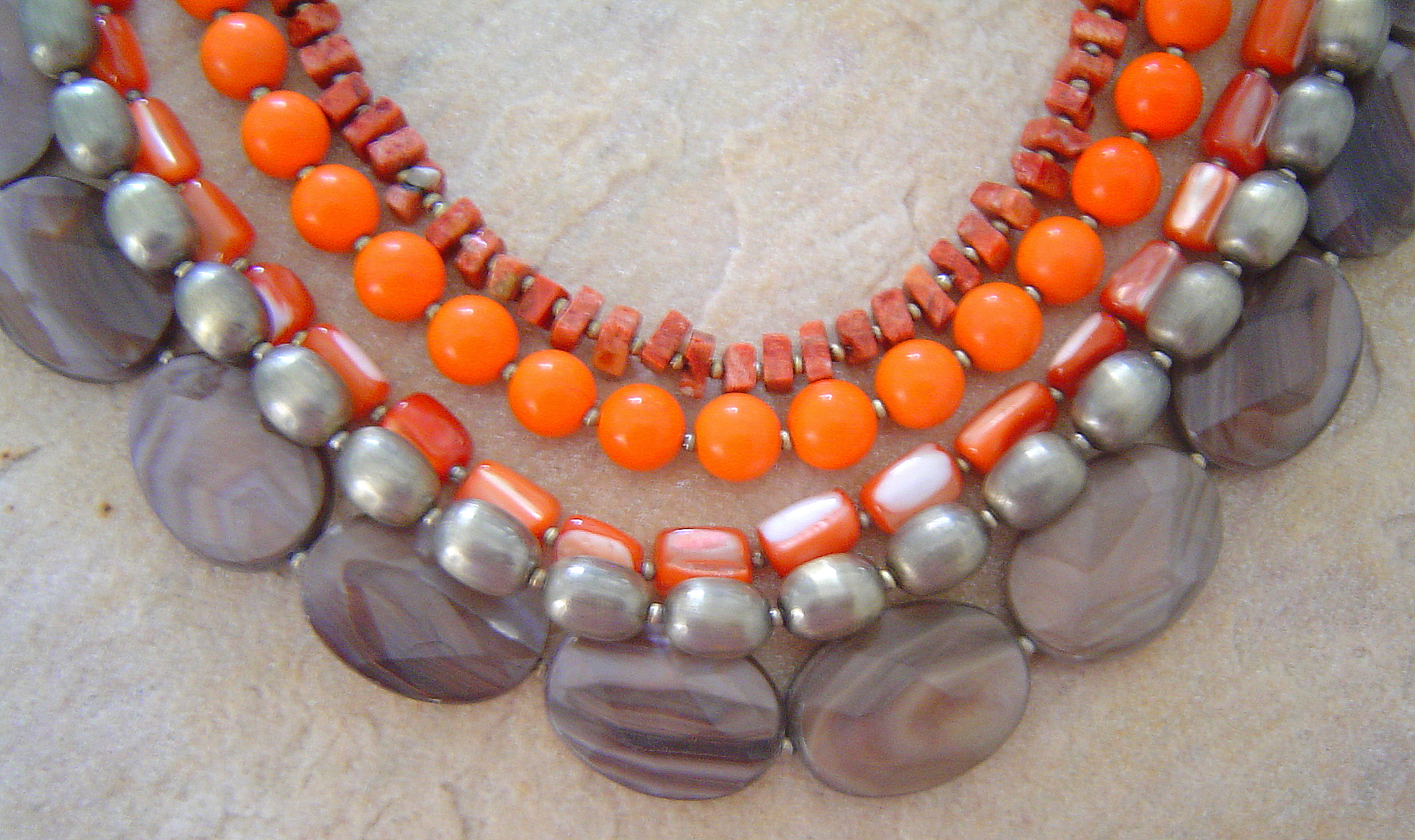 Dyrberg Kern Collier Kette MALAWI B  CORAL