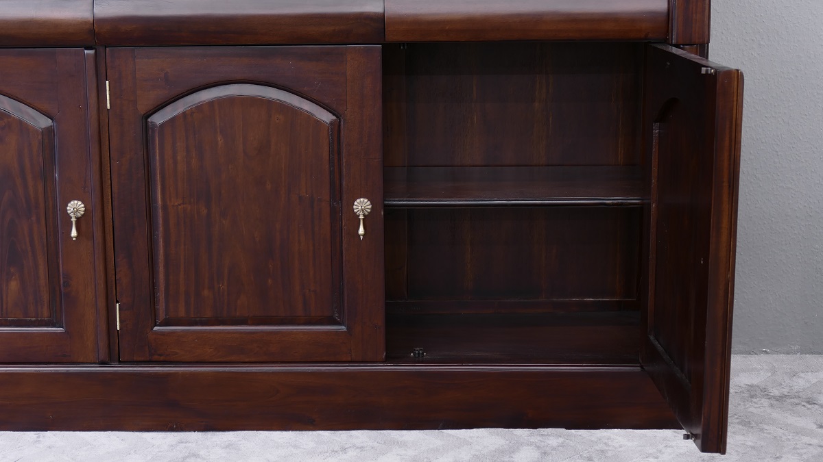 Buffet Schrank Mahagoni massiv Victorianischer Stil