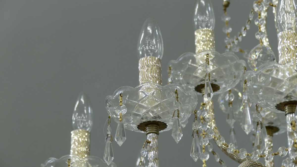 Ausstellungsstück Leuchte Deckenlampe Kronleuchter Lüster Durchm. 70, Höhe 55 cm