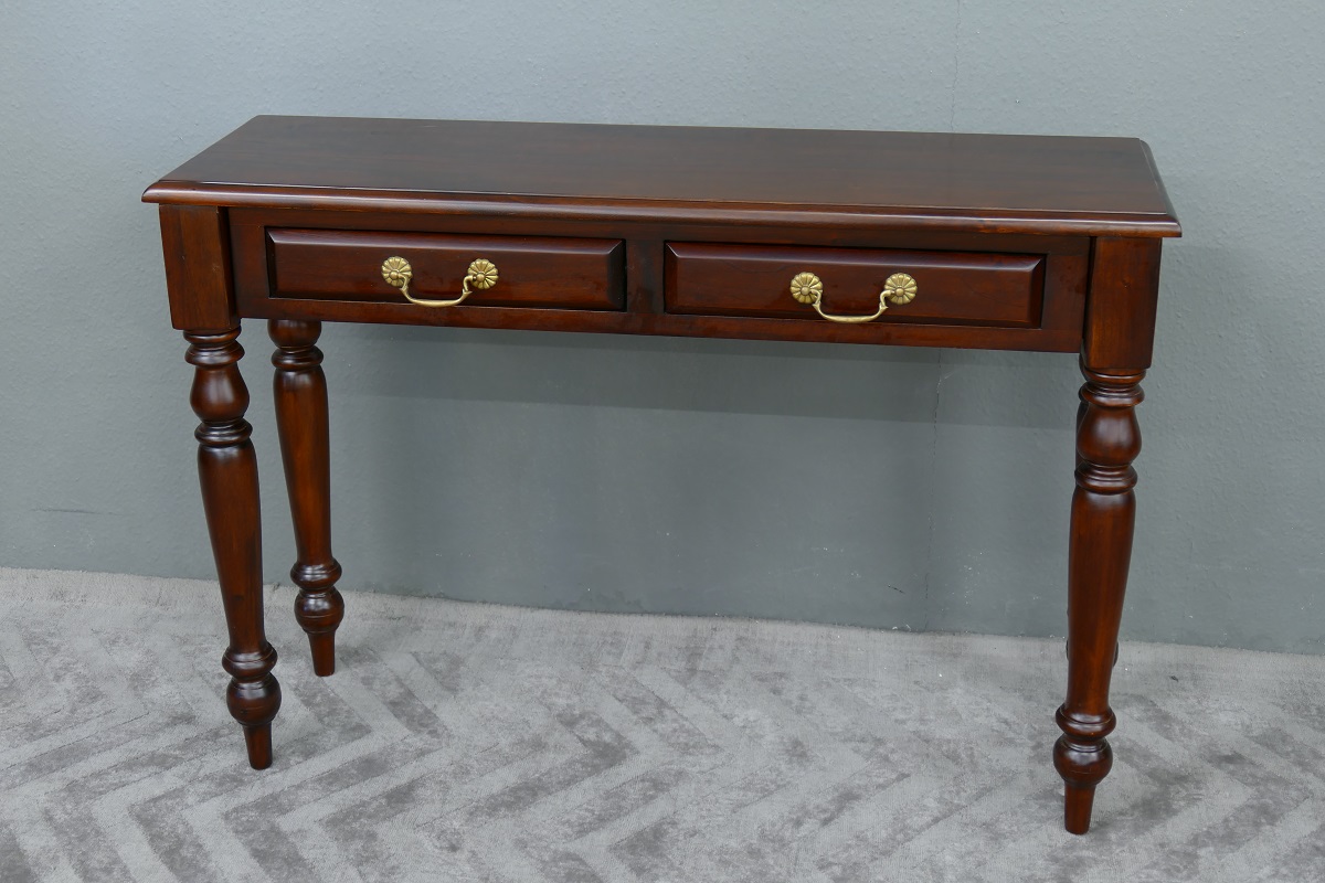 Englische Konsole Mahagoni Diele Garderobe Louis Stil