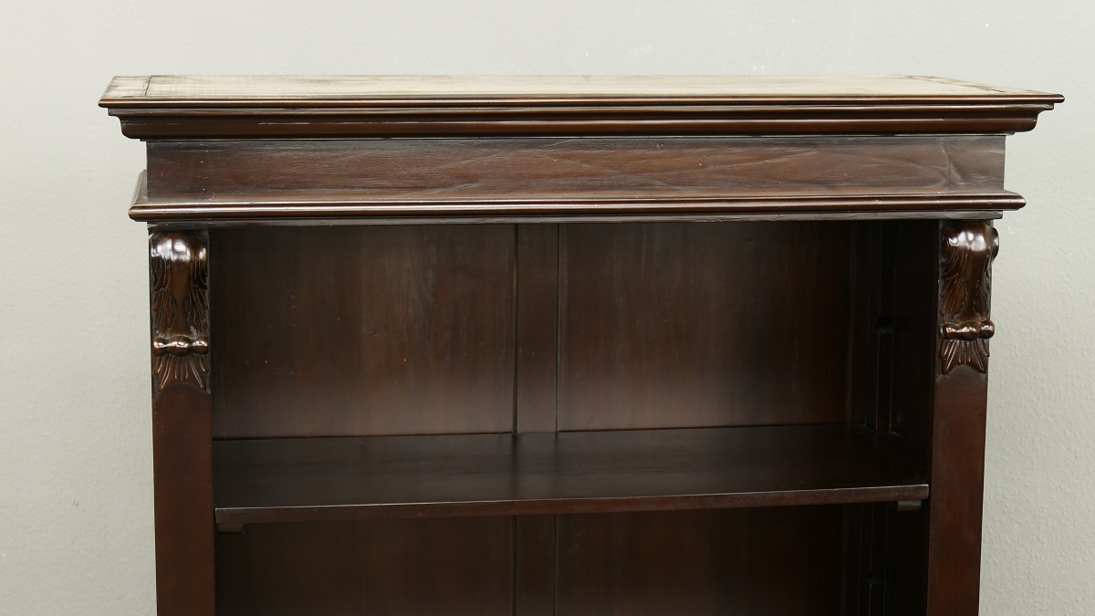 Wunderschönes Buchregal Bücherschrank Bücherregal Regal aus massiv Mahagoni