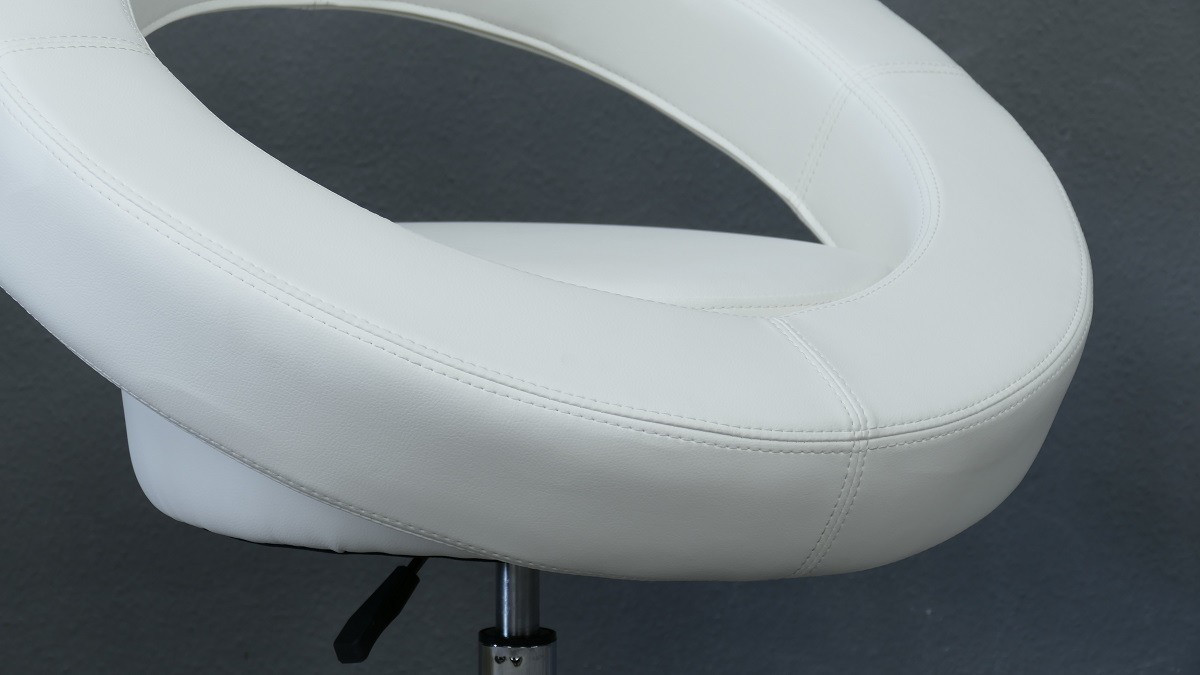 Designer Lounge Sessel Material PU white top stylish