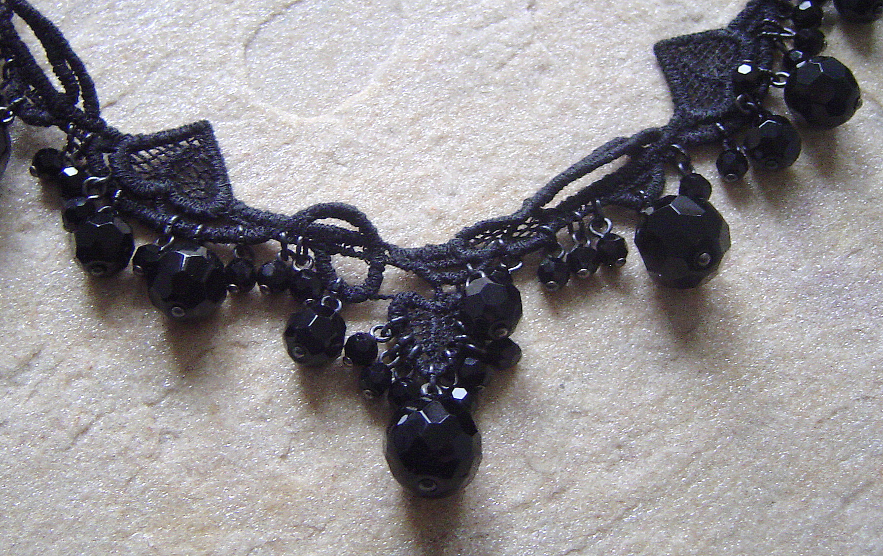KONPLOTT Kette Lacy Jewels black