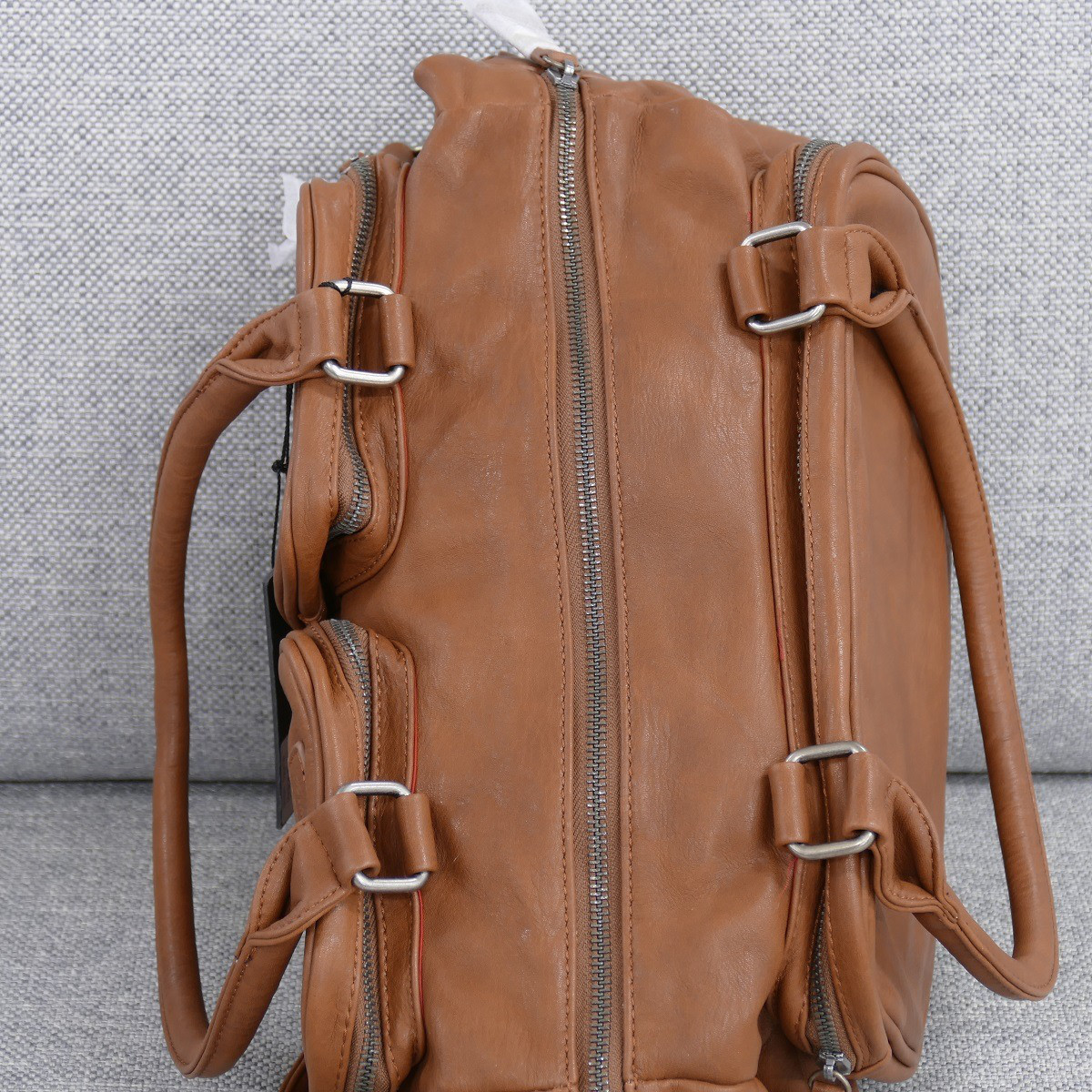 Handtasche Shopper Bag Dagmar Boston Cognac Fritzi aus Preußen
