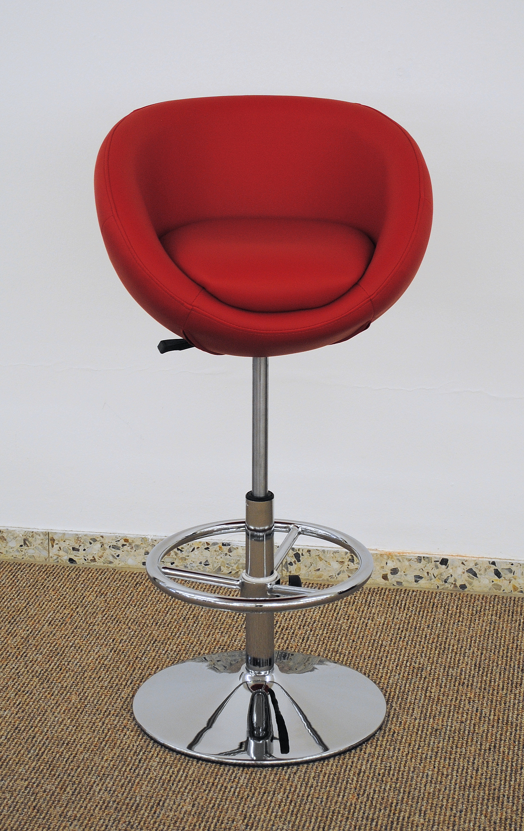 Ladies Barstuhl Barhocker Stuhl Stühle Küche Frühstücksbar rot