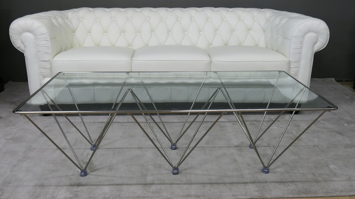 Designer Glastisch Couchtisch Tisch Kaffeetisch super stylish