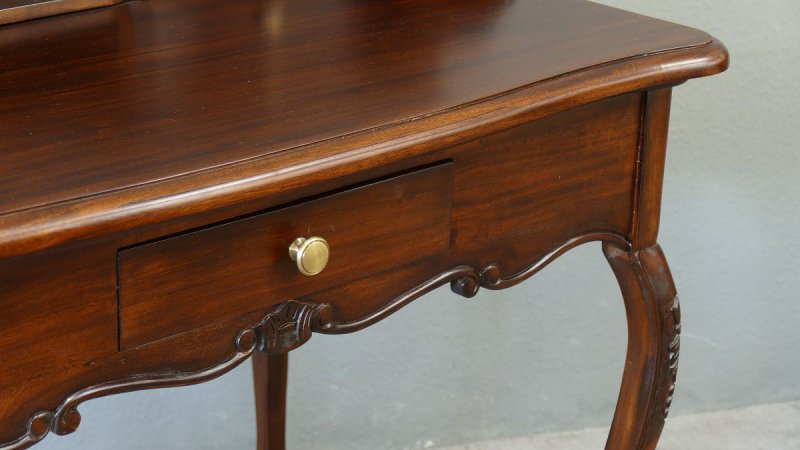 Englischer Lady s Sekretär Mahagoni Chippendale Konsole