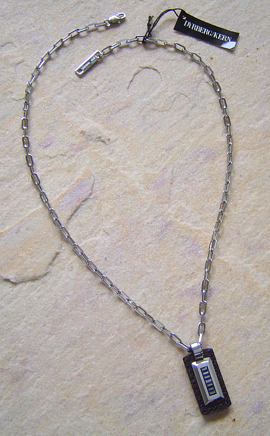 Dyrberg Kern DK man Kette mit Anhänger Jeremy Brown
