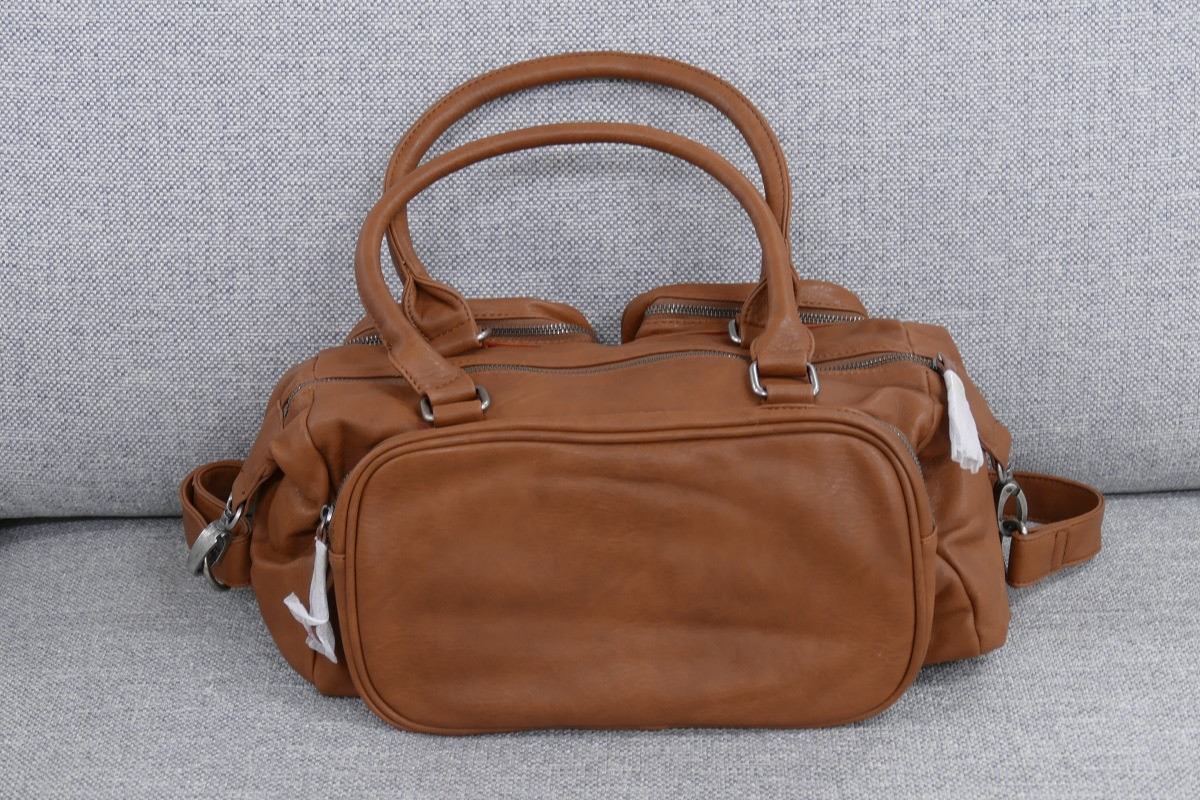 Handtasche Shopper Bag Dagmar Boston Cognac Fritzi aus Preußen
