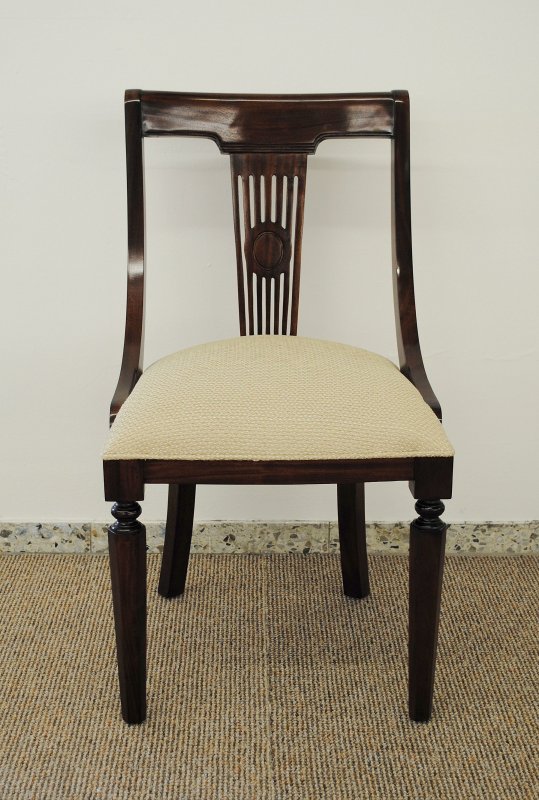 6 Stühle Stuhl Massivholz Mahagoni aus der Serie Vanessa Premium Qualität