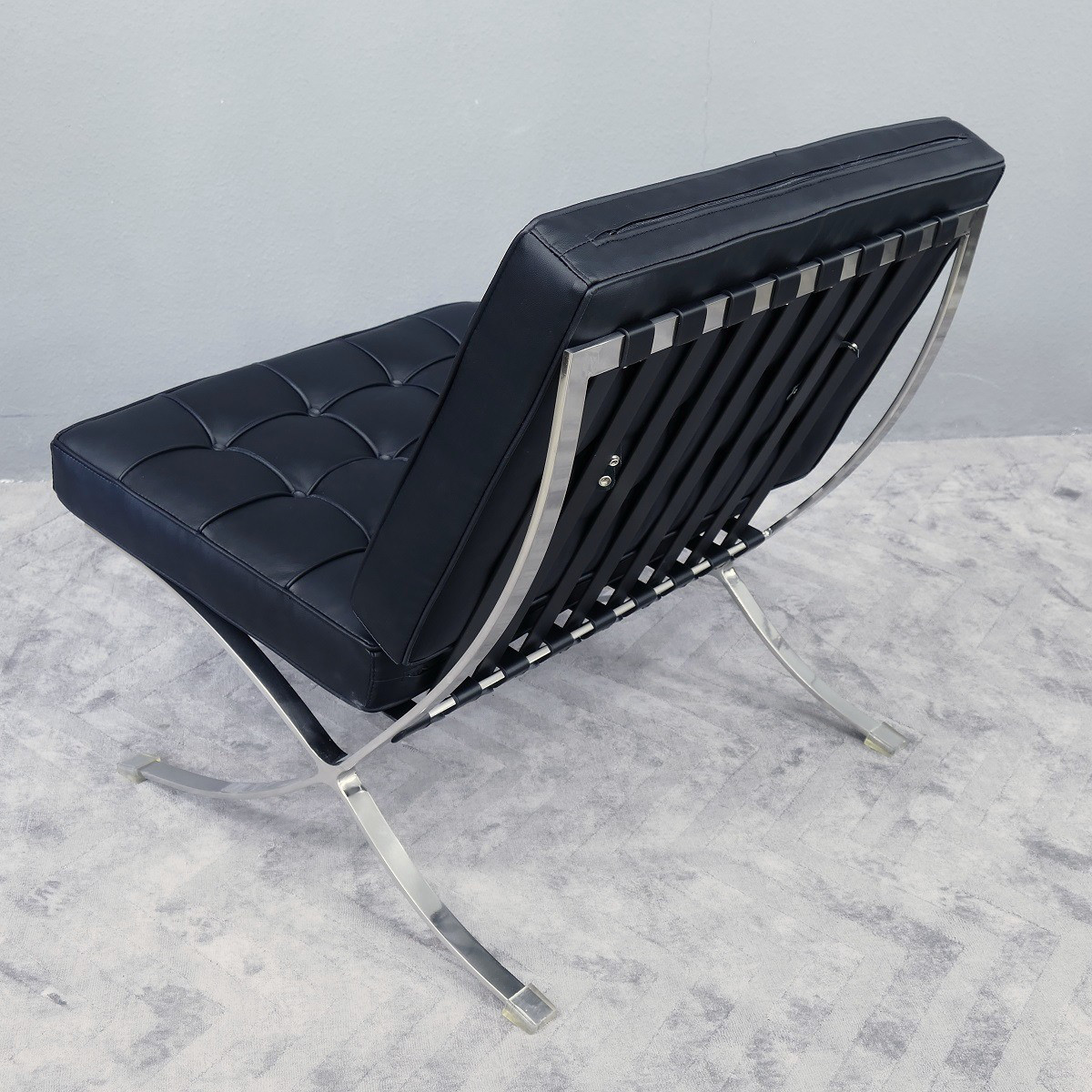 Relax Sessel mit Fußteil Ottoman Design Klassiker Couch Leder