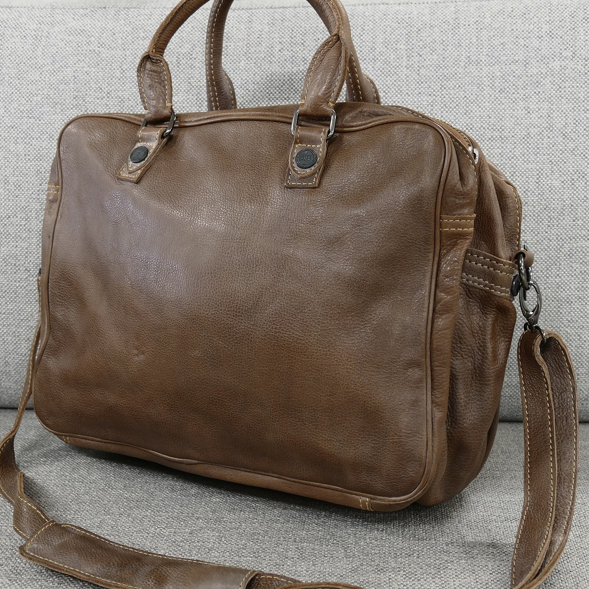 Buddha to Buddha Laptop Bag Men Farbe cognac