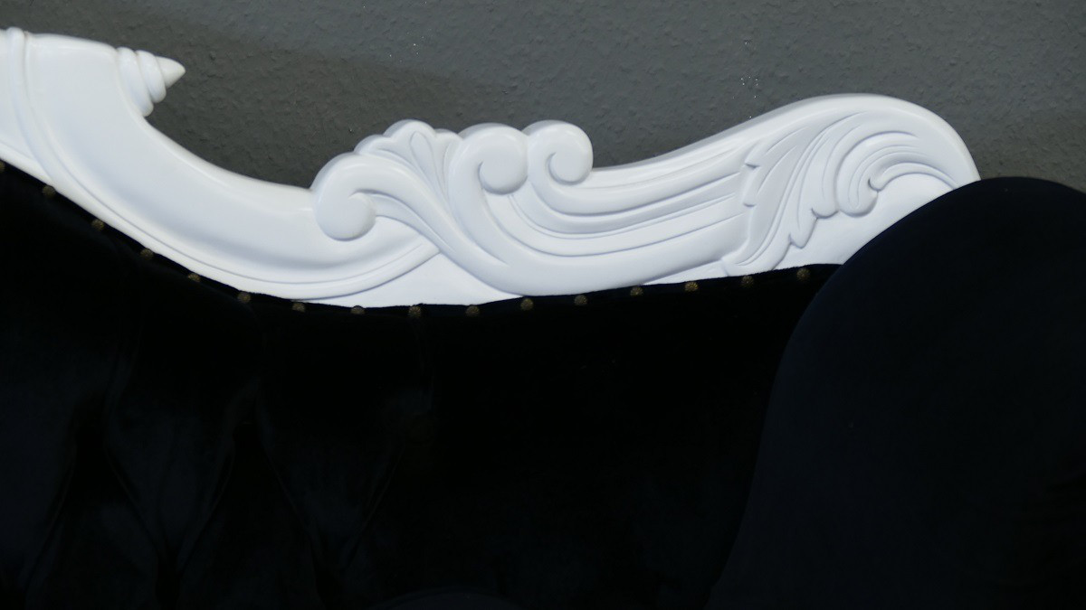 Wunderschöne Couch Recamiere Ottomane Mahagoni