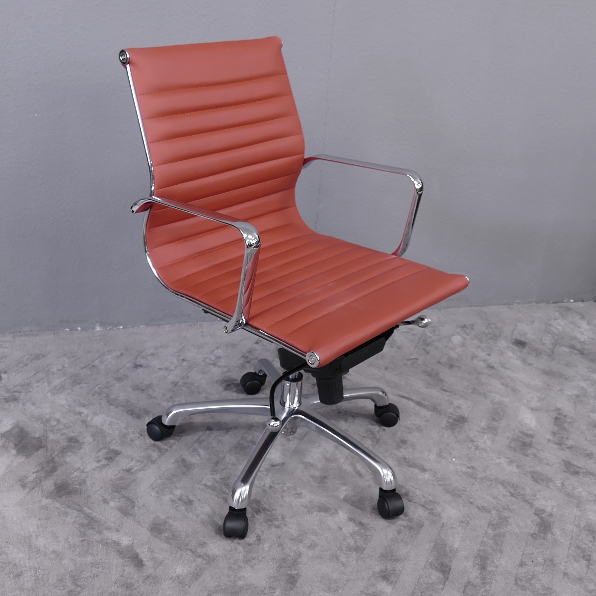 Büro Bürostuhl Schreibtischstuhl Schreibtischsessel Chefsessel Farbe rot