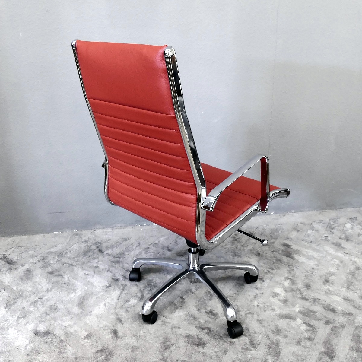 Büro Bürostuhl Schreibtischstuhl Schreibtischsessel Chefsessel Farbe rot