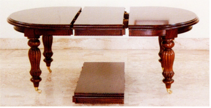 Tisch Esstisch Mahagoni Louis Stil riesig lang 300 cm