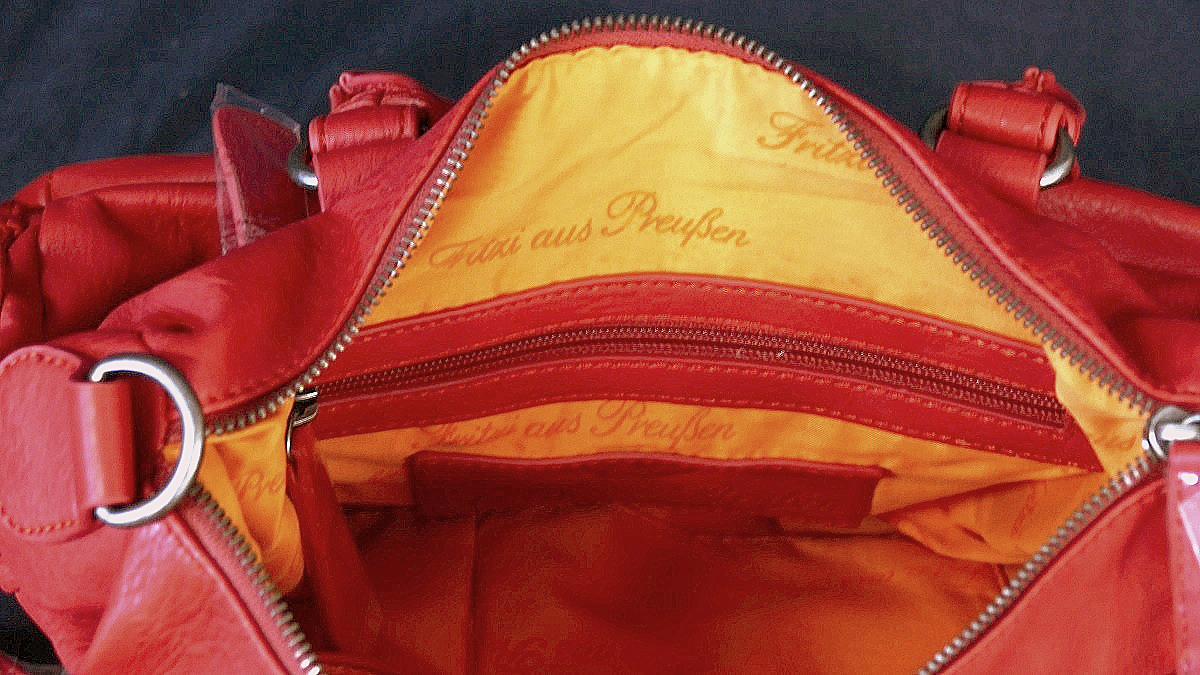 Handtasche Shopper Bag Felicia Boston Red Fritzi aus Preußen