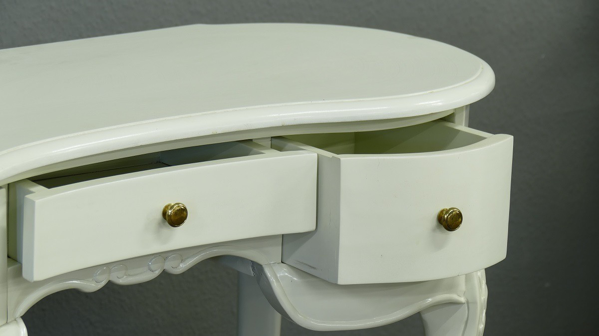 Englische Konsole Mahagoni Handarbeit excellent white