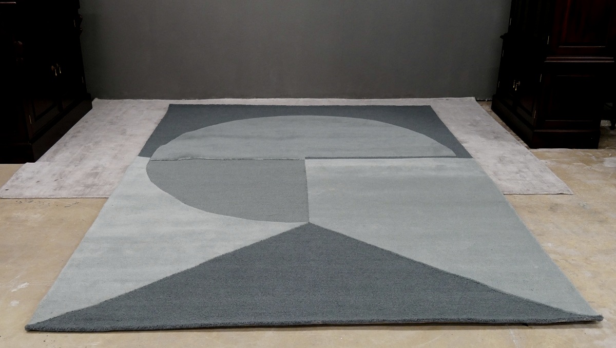 Handgetufteter Wollteppich Teppich 200 x 300 cm