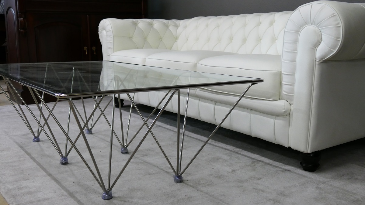 Designer Glastisch Couchtisch Tisch Kaffeetisch super stylish
