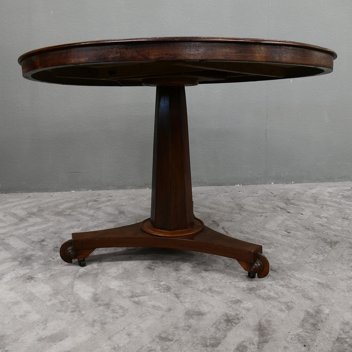 Tisch Teetisch Beistelltisch Winetable Mahagoni Antik um 1890