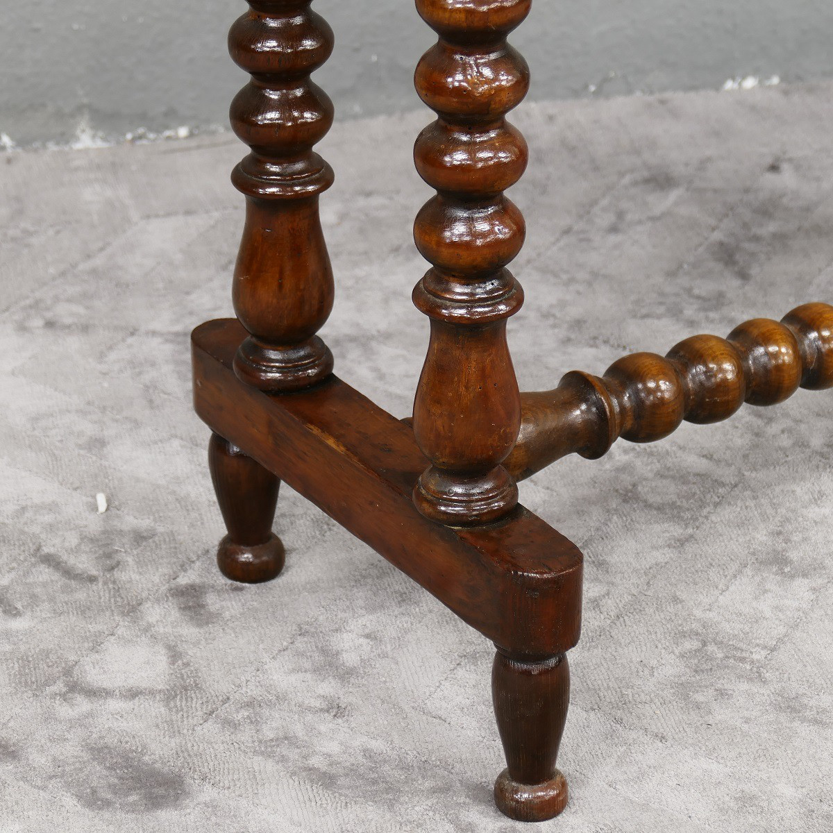 Schachtisch Spieltisch Spielbrett Schachbrett Mahagoni Antik um 1890