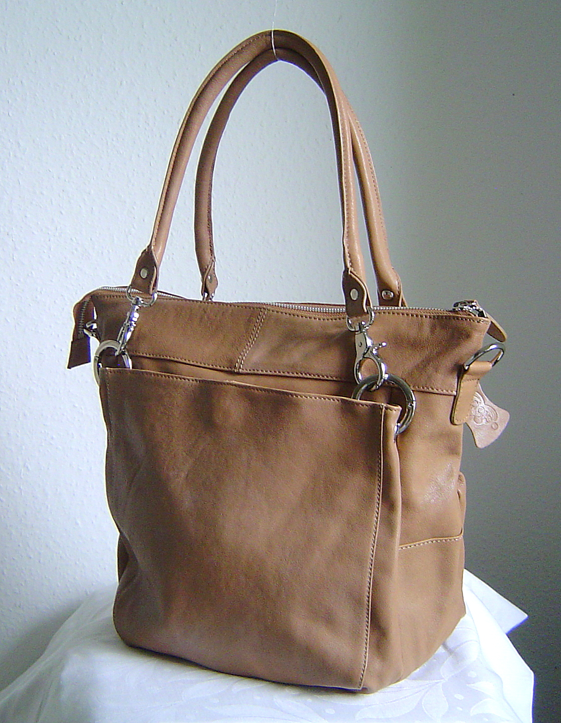 Handtasche Shoulder Bag Octopus Copenhagen feinstes Leder